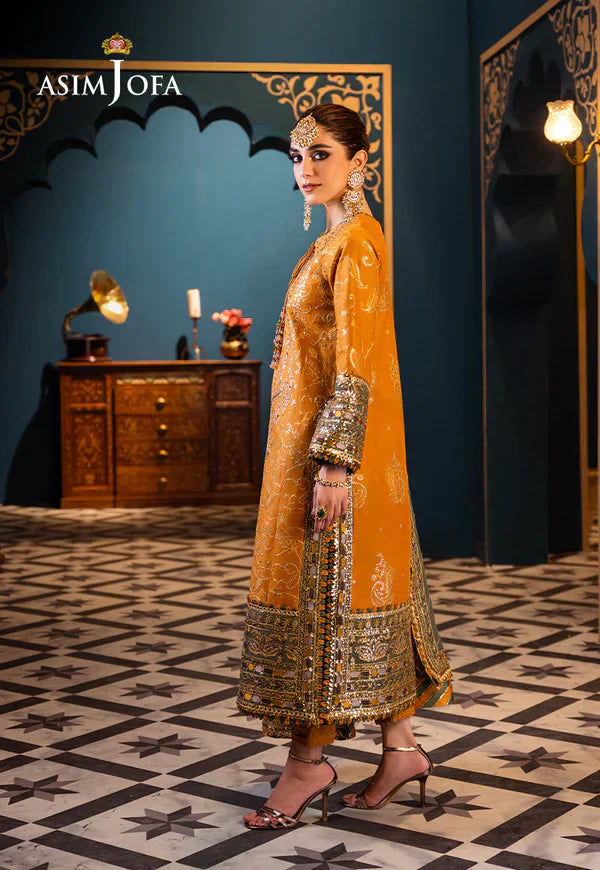 Asim Jofa | Fasana e Ishq Eid Luxury Lawn | AJFI-26 - House Of Anaya
