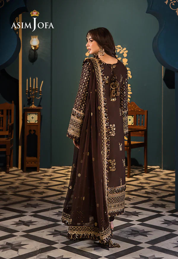 Asim Jofa | Fasana e Ishq Eid Luxury Lawn | AJFI-04 - House Of Anaya