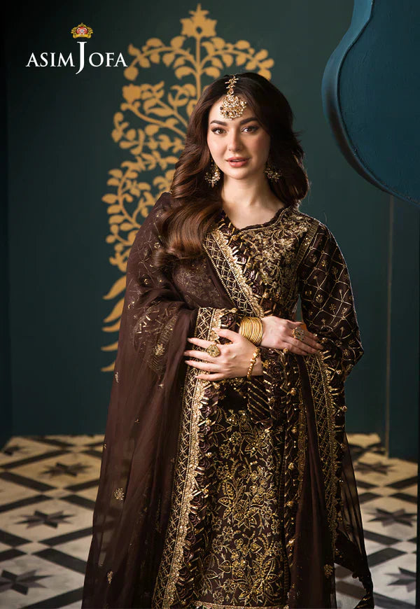 Asim Jofa | Fasana e Ishq Eid Luxury Lawn | AJFI-04 - House Of Anaya