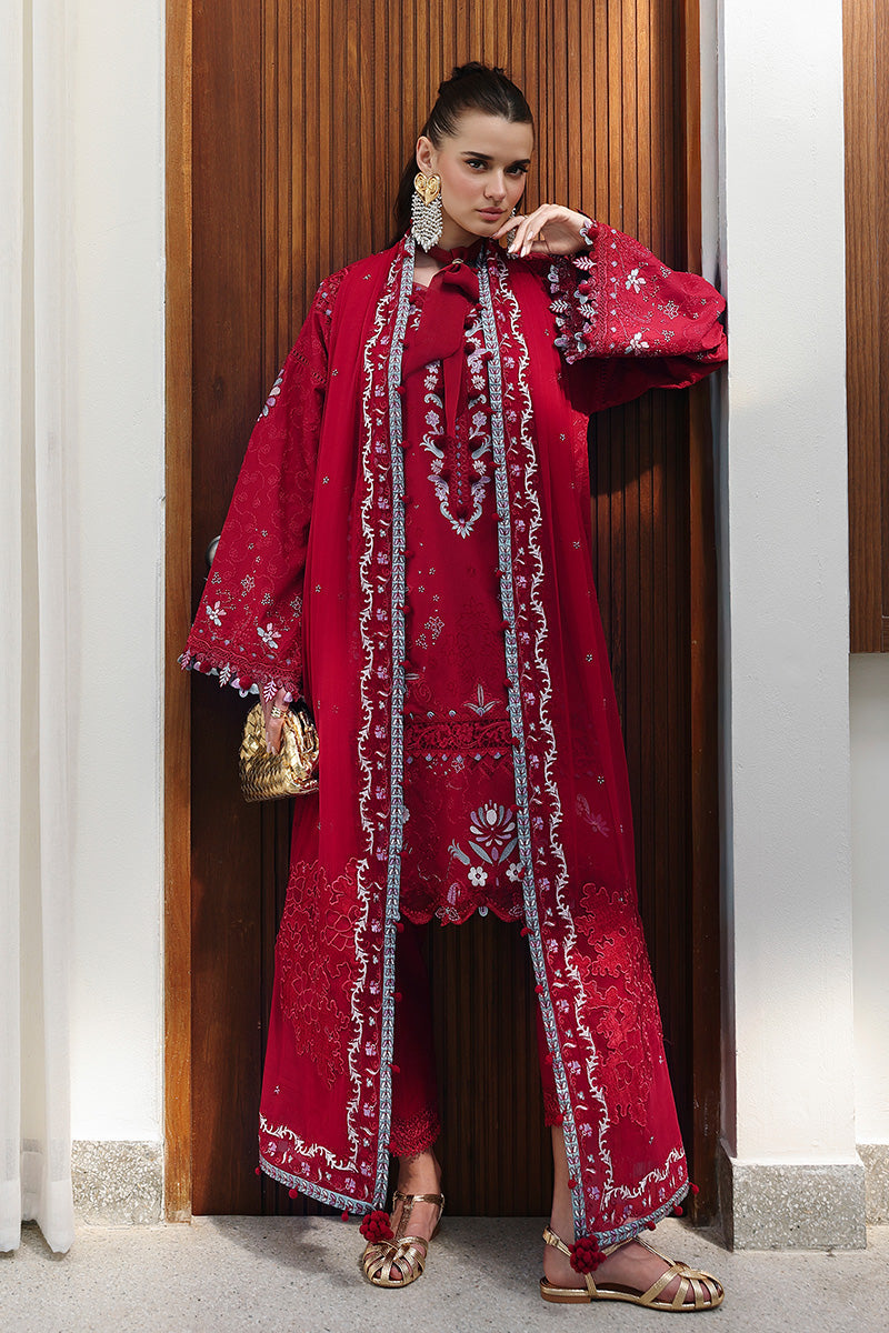 Qalamkar | Chikankari Eid Edit 26 | CM-03 RUBY