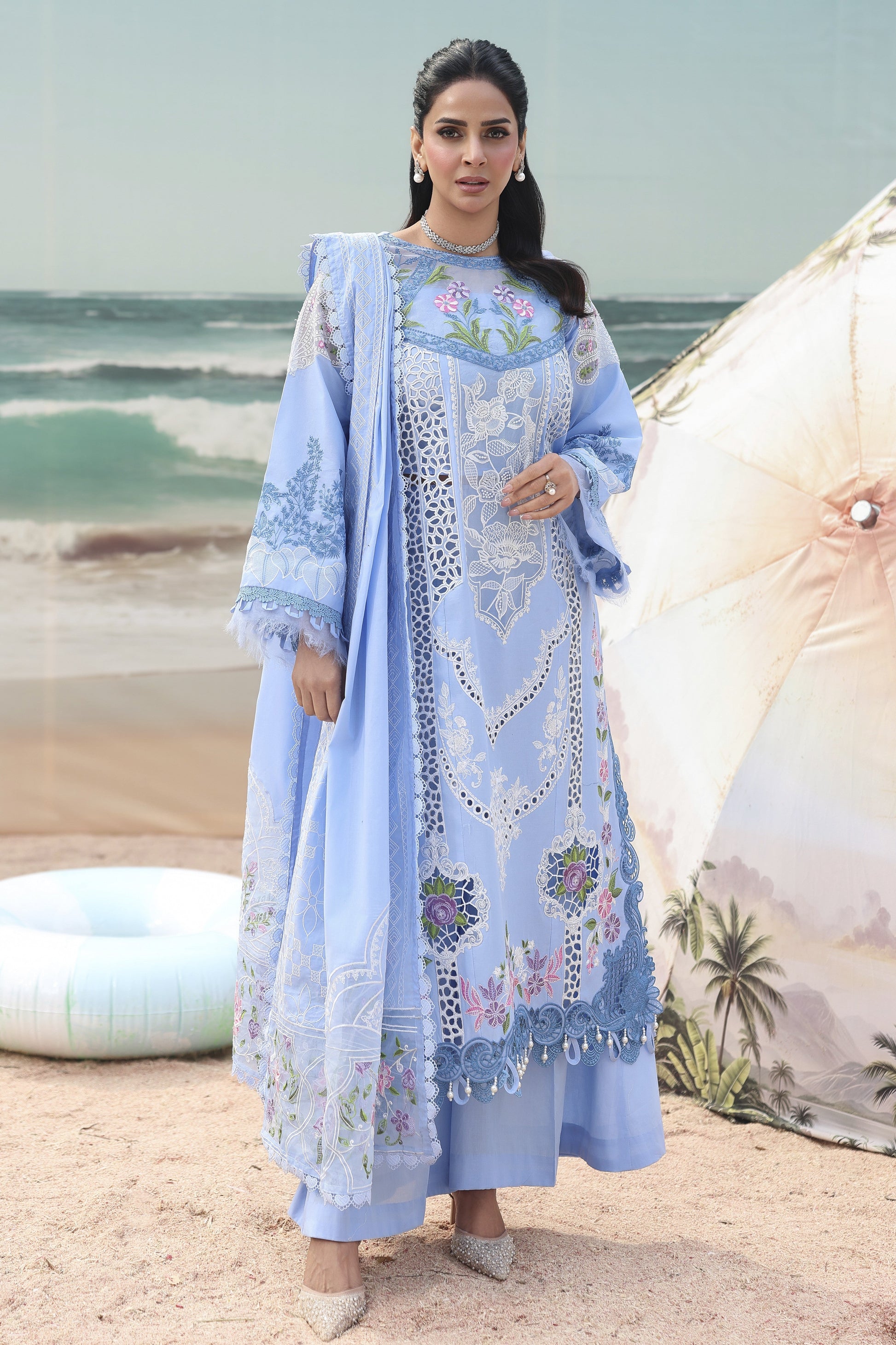 Parishay | Monaco Luxury Lawn 2026 | MN-11 | 3 PC LAWN