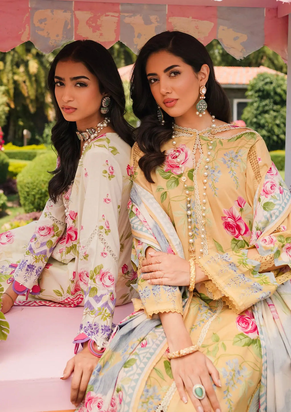 Elaf Premium | Printed Collection 24 | EEP-03A - Citrus Squad - House Of Anaya