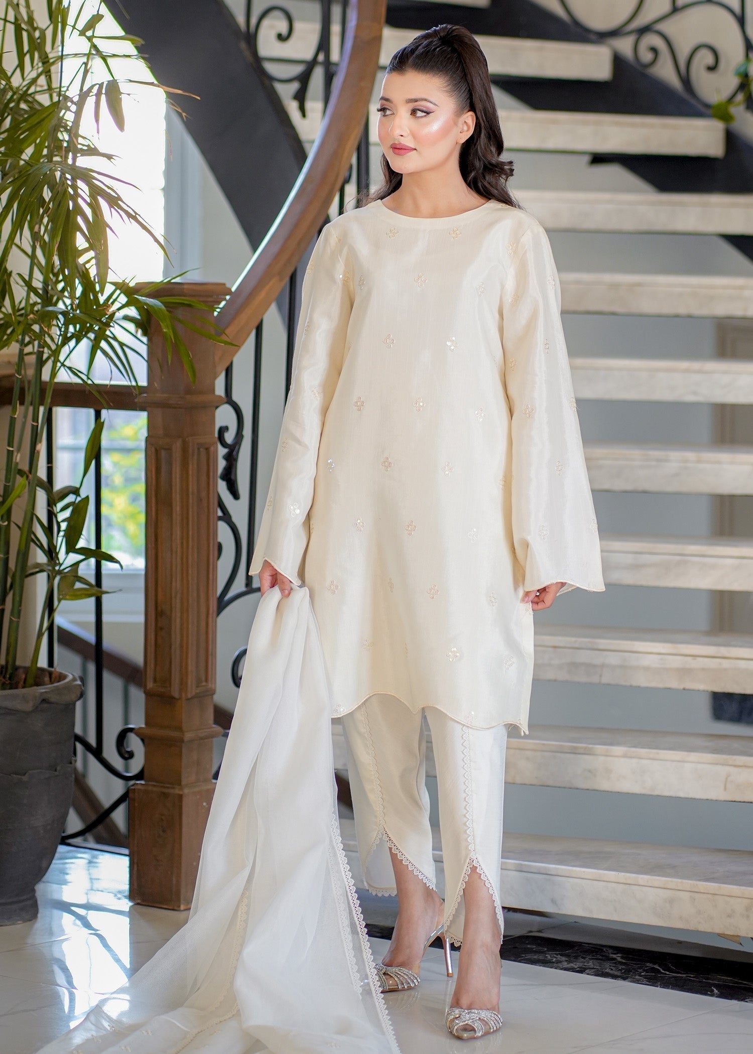 Fozia Khalid | Silk Spire | BLISS - Riwayat-e-Khas