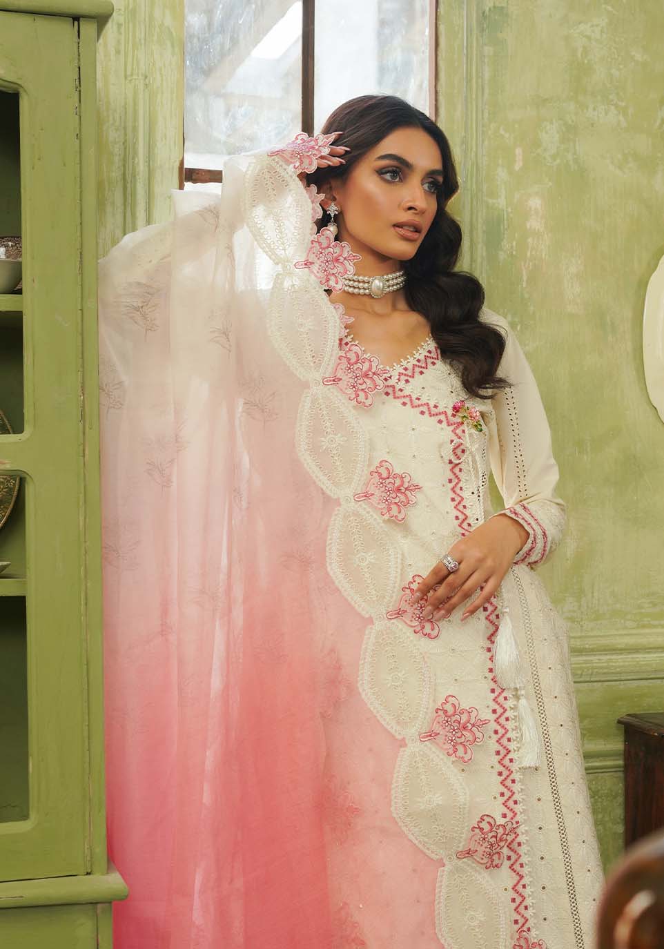 Zarqash | Tresor Luxury Lawn 24 | ZQT 006 IDA - Riwayat-e-khas