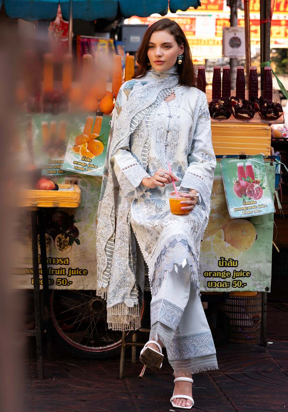 Zarqash | Luxury Lawn 25 | ZQLU 003 ANNE