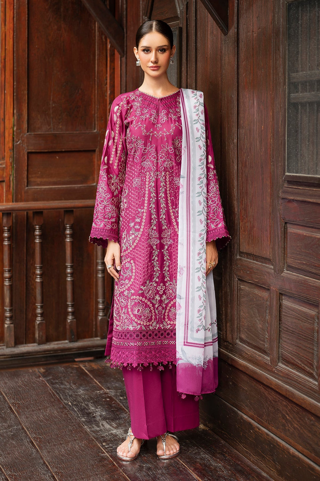 Baroque | Embroidered Lawn | SF-4263