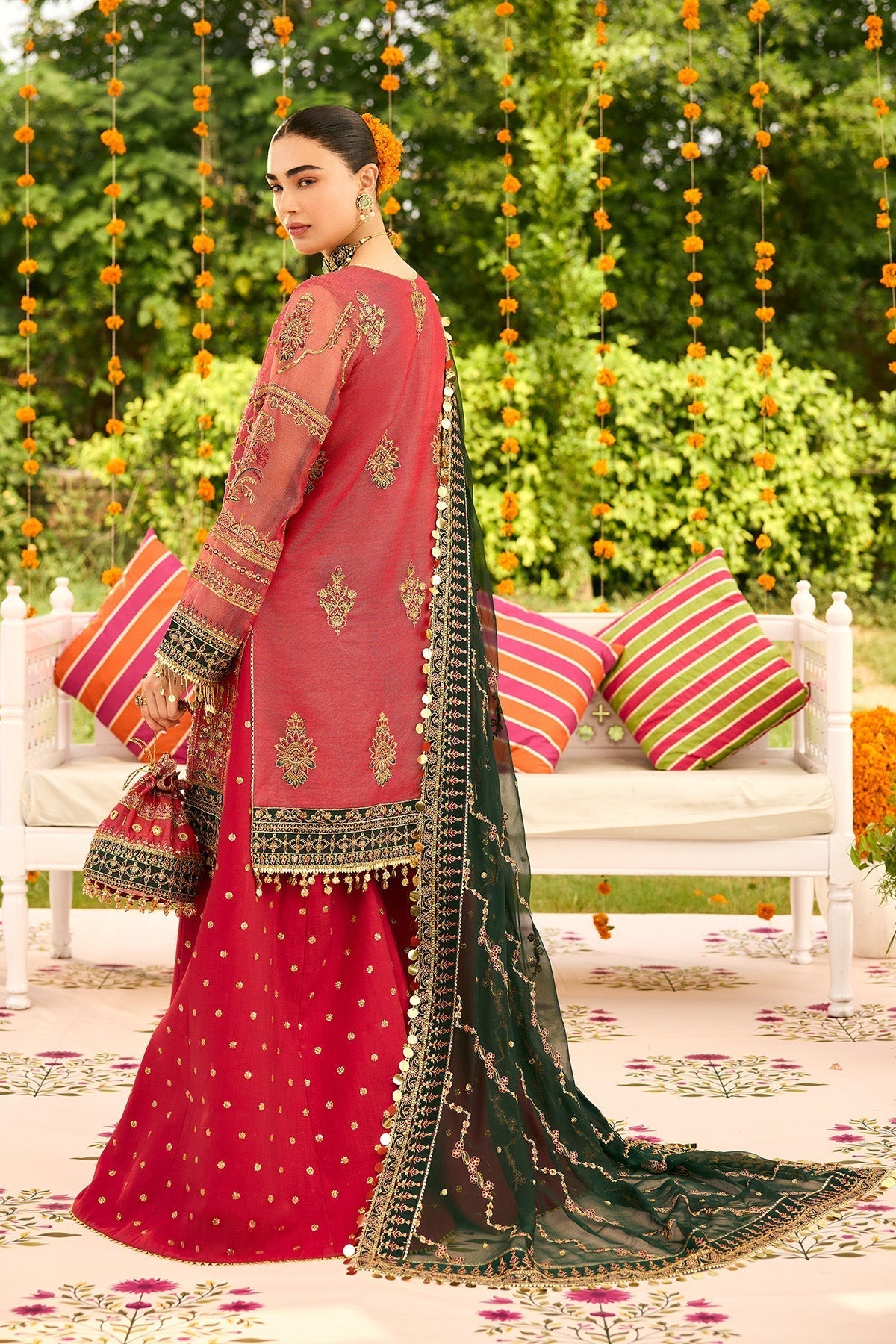 Alizeh | Shehnai The Festive Edit | AF-ZN-2216-Ghoomar