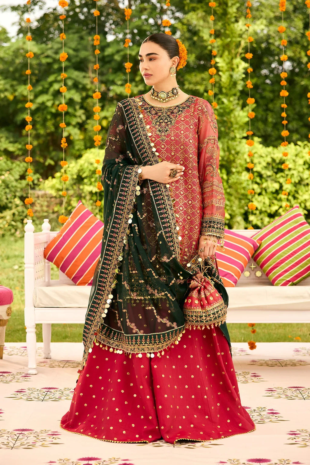 Alizeh | Shehnai The Festive Edit | AF-ZN-2216-Ghoomar