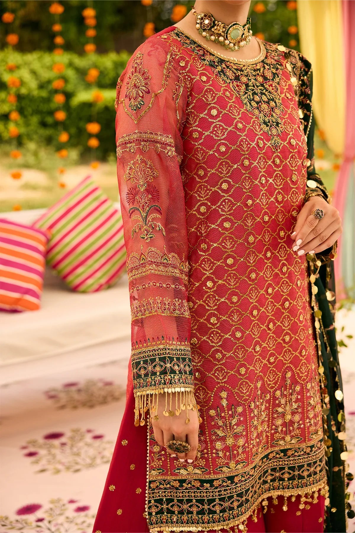 Alizeh | Shehnai The Festive Edit | AF-ZN-2216-Ghoomar