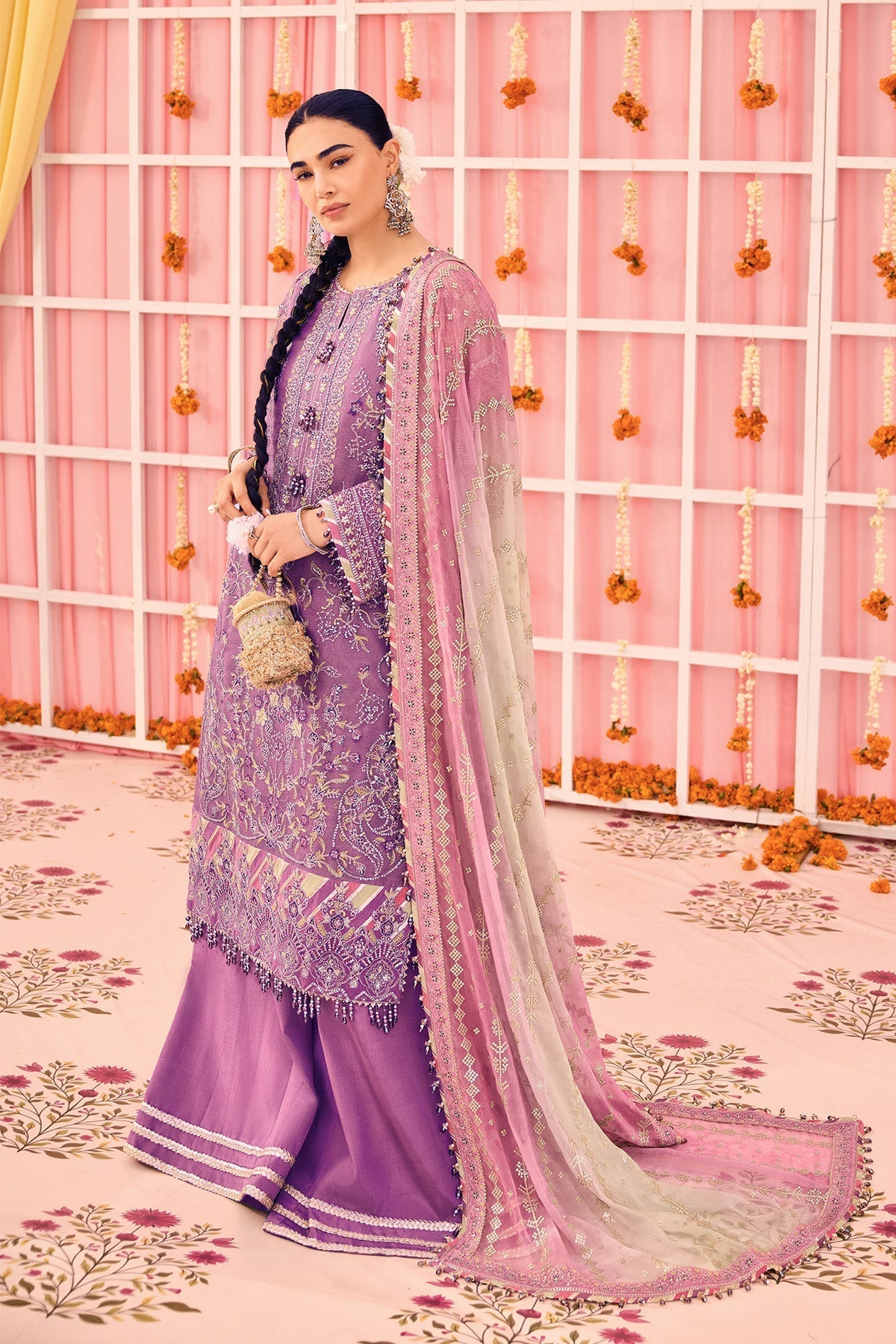 Alizeh | Shehnai The Festive Edit | AF-ZN-2220-Zari