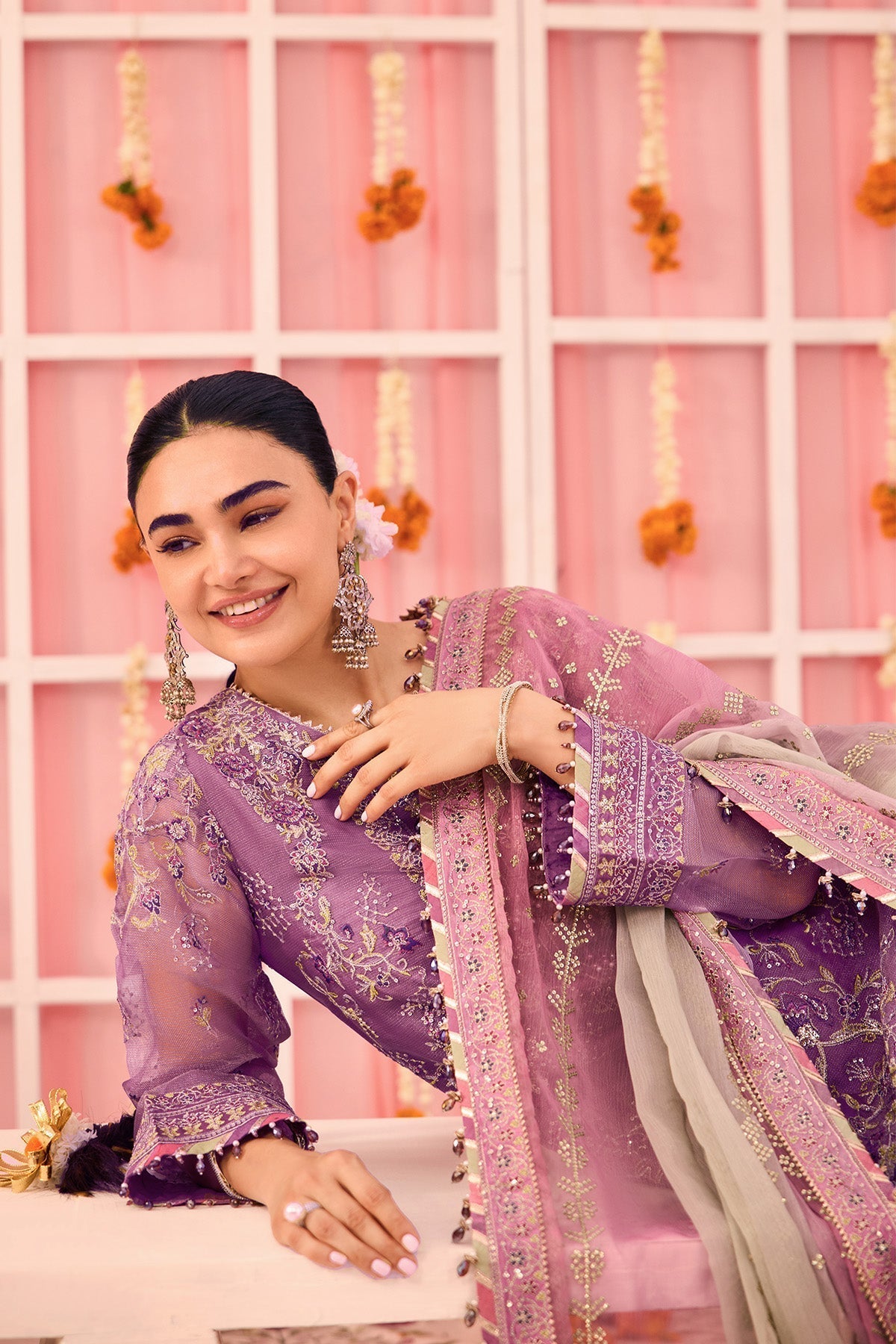 Alizeh | Shehnai The Festive Edit | AF-ZN-2220-Zari