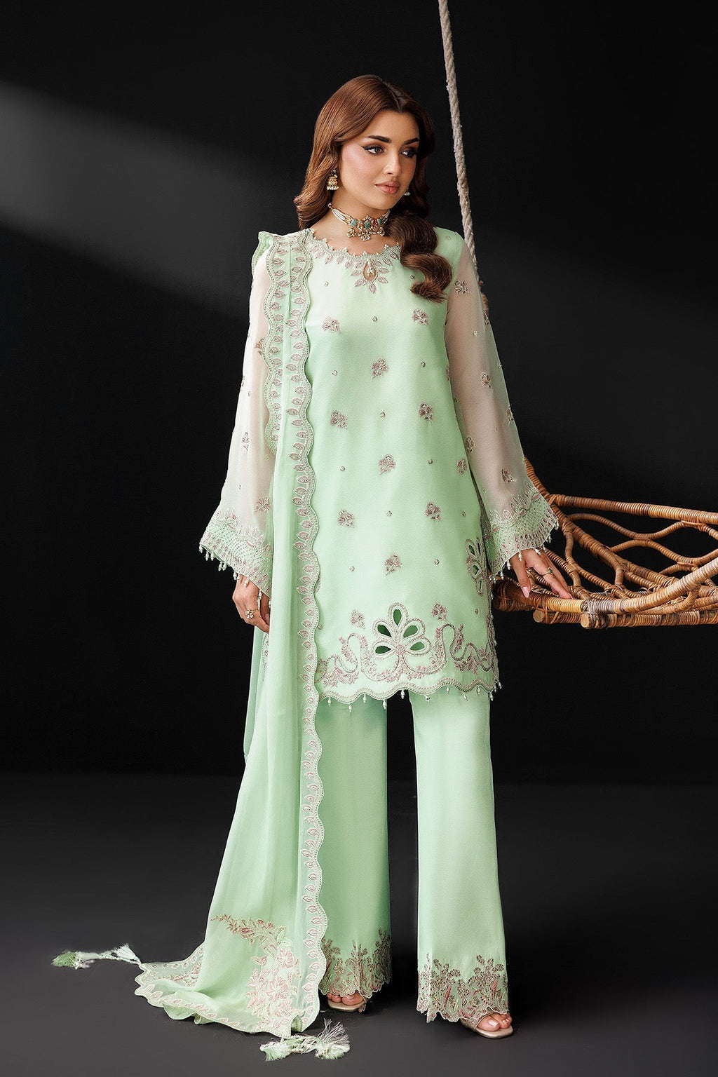 Alizeh | Dua Formals 26 | AF-DUA-3038-Opaline
