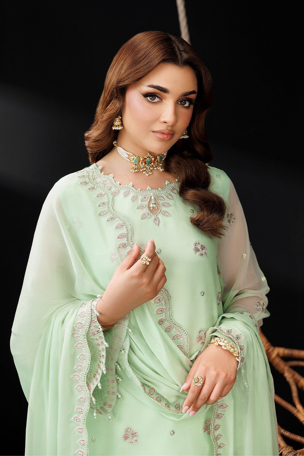 Alizeh | Dua Formals 26 | AF-DUA-3038-Opaline
