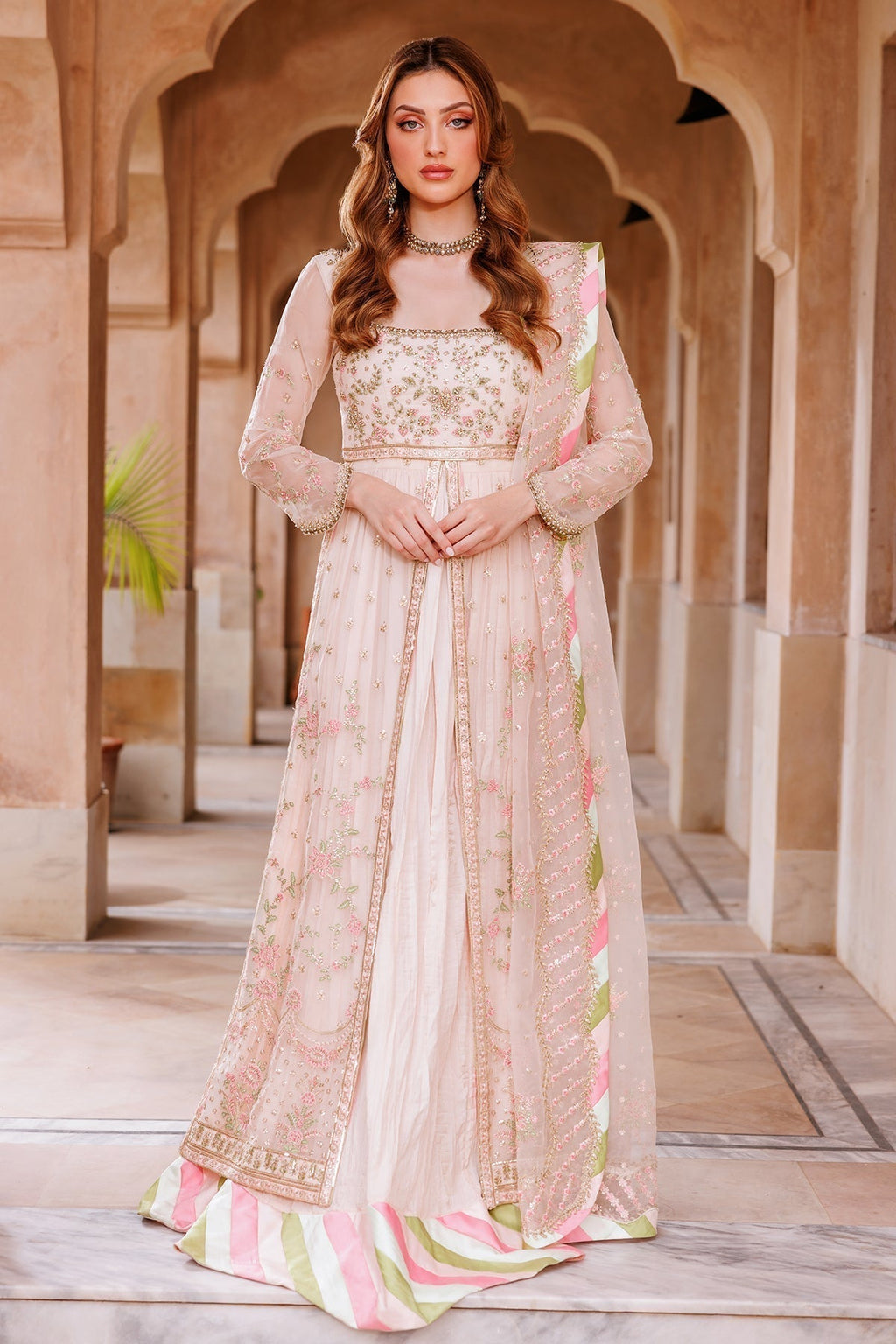 Mina Kashif | Shahbano Luxury Pret 24 | Jazmin - House Of Anaya