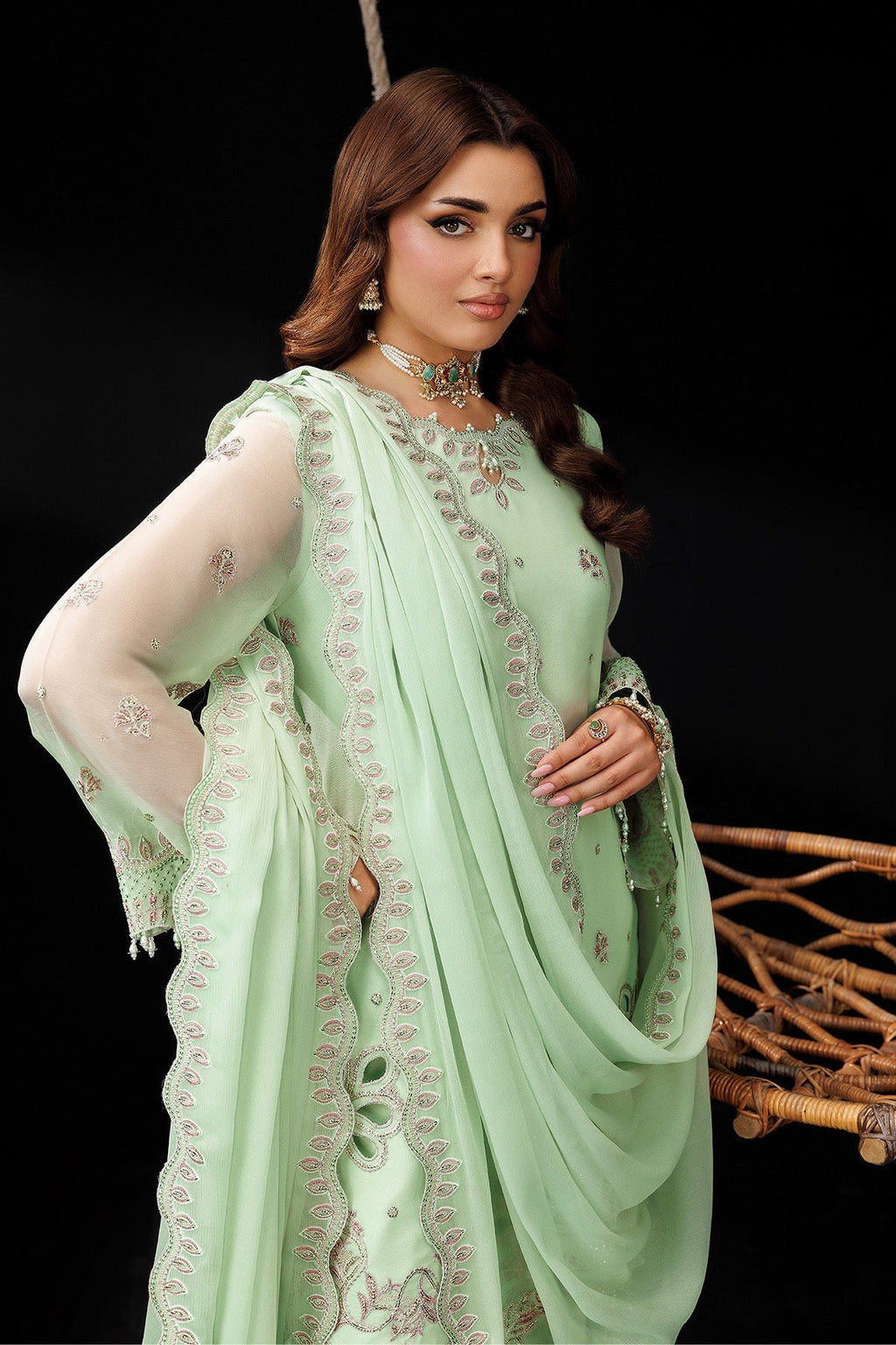 Alizeh | Dua Formals 26 | AF-DUA-3038-Opaline