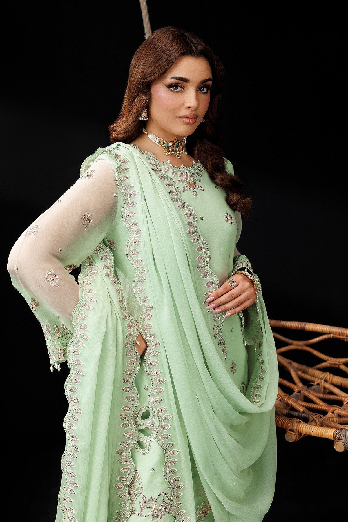 Alizeh | Dua Formals 26 | AF-DUA-3038-Opaline