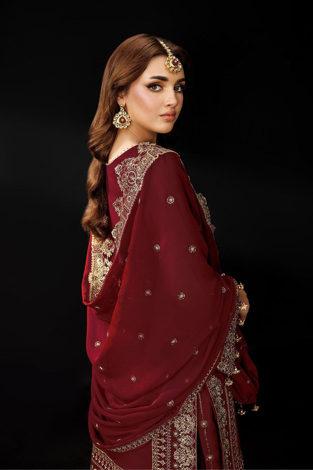 Alizeh | Dua Formals 26 | AF-DUA-3035-Marsala