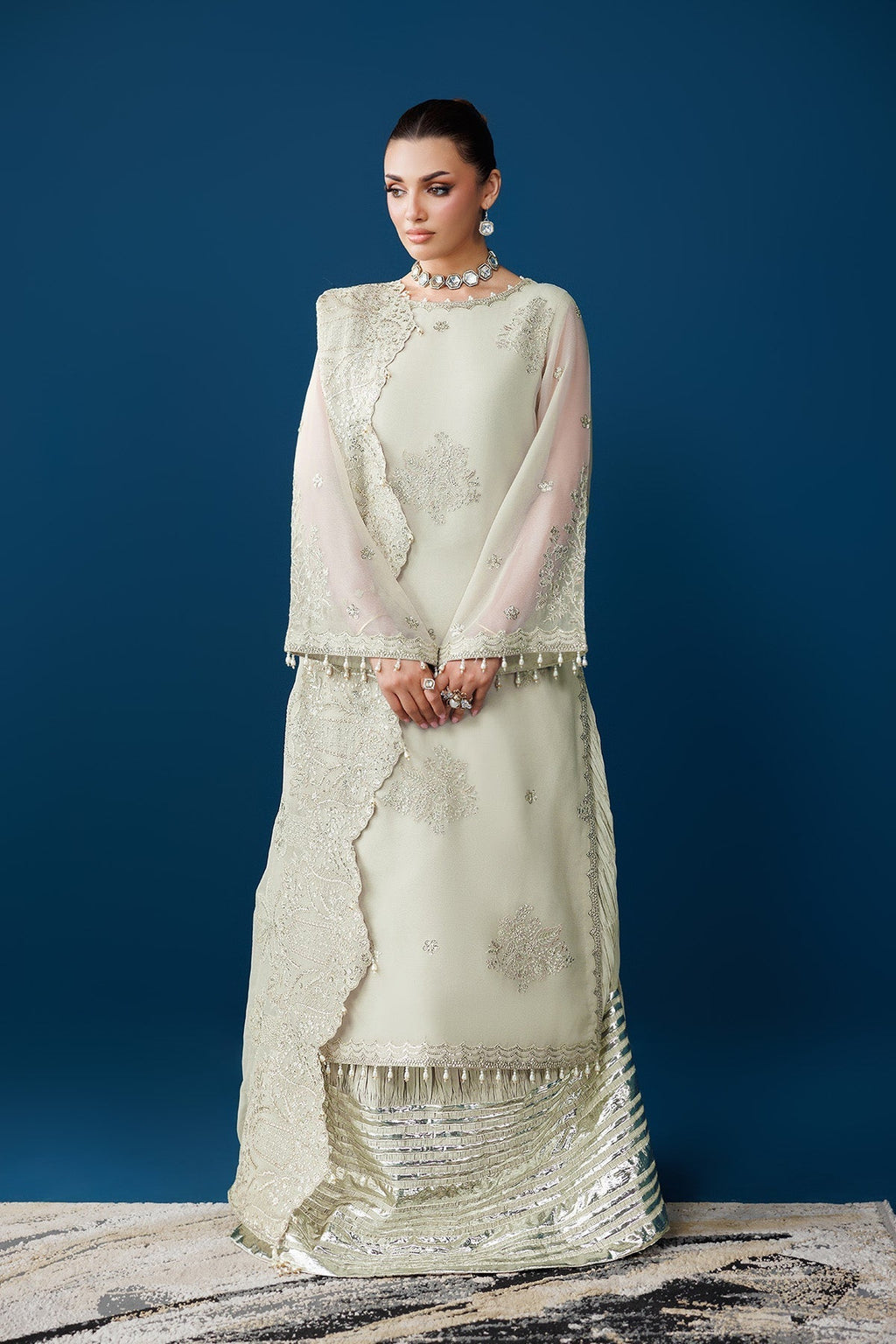 Alizeh | Dua Formals 26 | AF-DUA-3036-Dew Drop