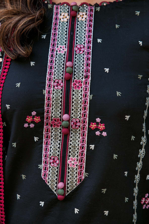 Farasha | Summer Weaves Embroidered lawn'26 | Ornate Noir