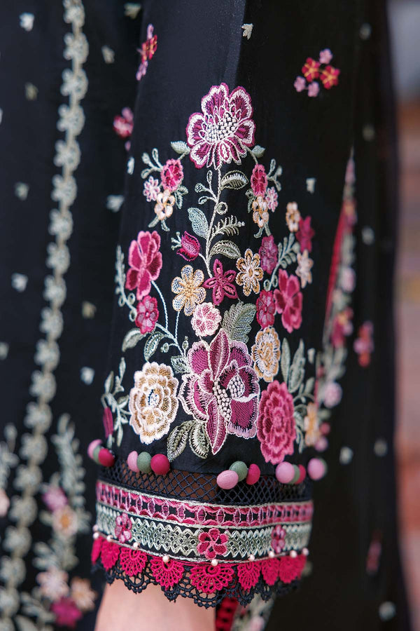 Farasha | Summer Weaves Embroidered lawn'26 | Ornate Noir