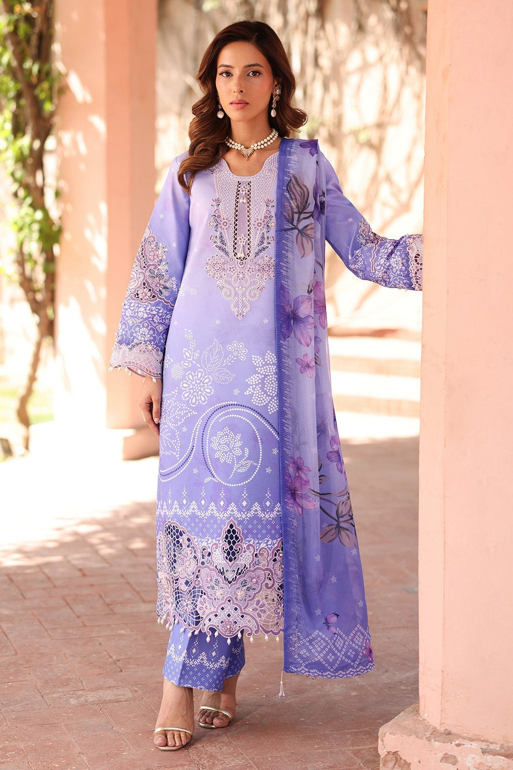Alizeh | Embroidered Printed Festive Edit 25 | AF-EPL-7032-RHEA