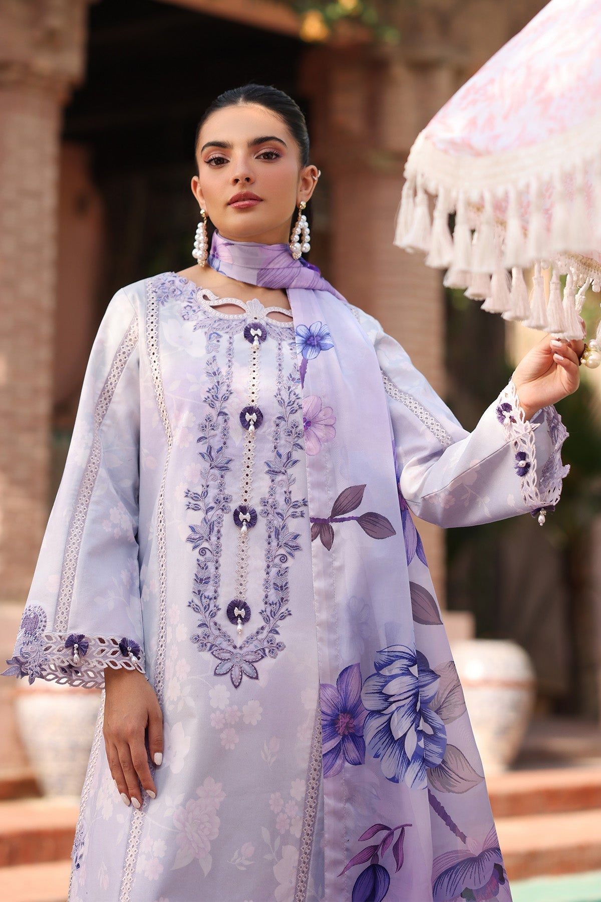 Alizeh | Embroidered Printed Festive Edit 25 | AF-EPL-7039-PRESTA