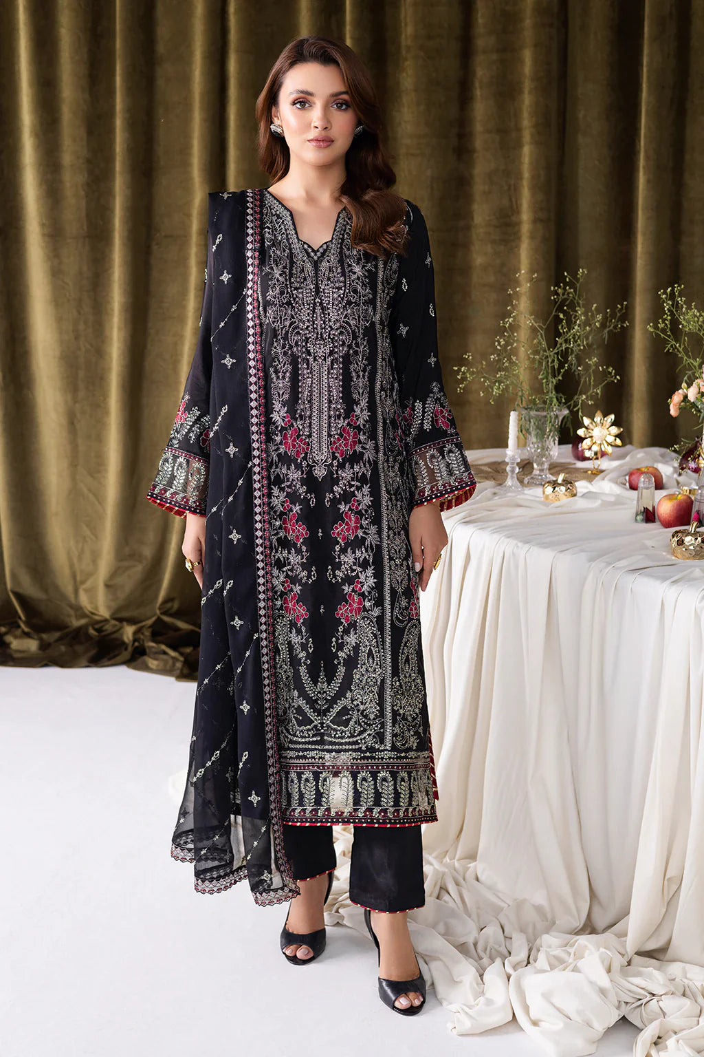 RAMSHA | Aangan Luxury Rawsilk Vol 01. | AA-105