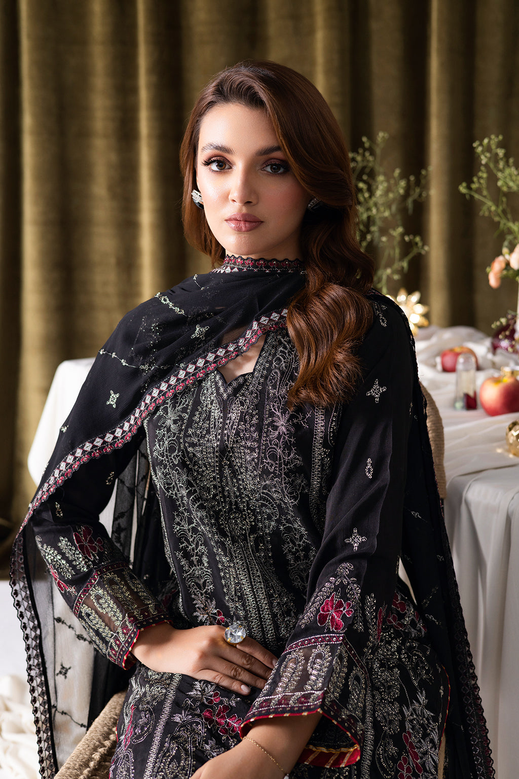 Ramsha | Aangan Luxury Raw silk | AA-105