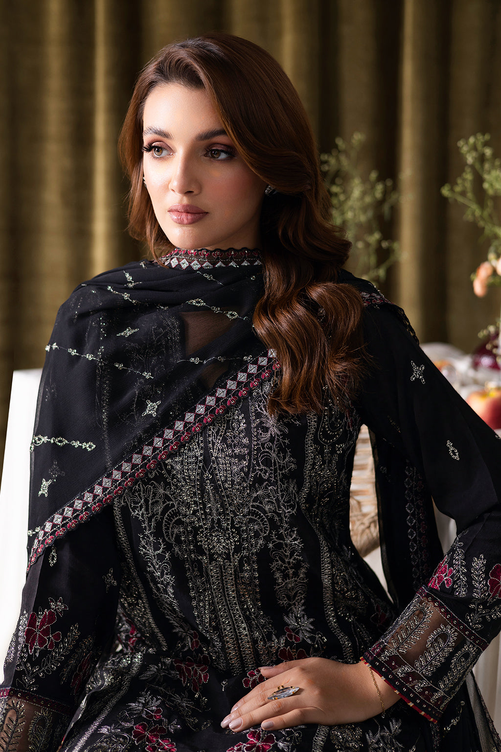 Ramsha | Aangan Luxury Raw silk | AA-105