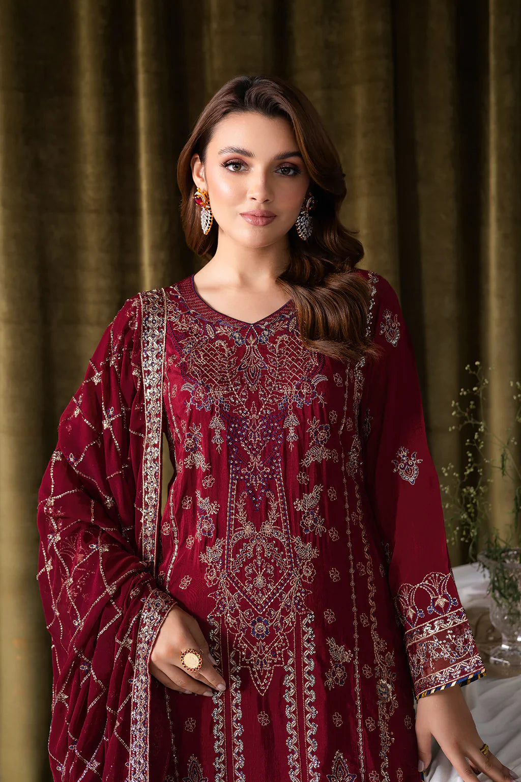 RAMSHA | Aangan Luxury Rawsilk Vol 01. | AA-101