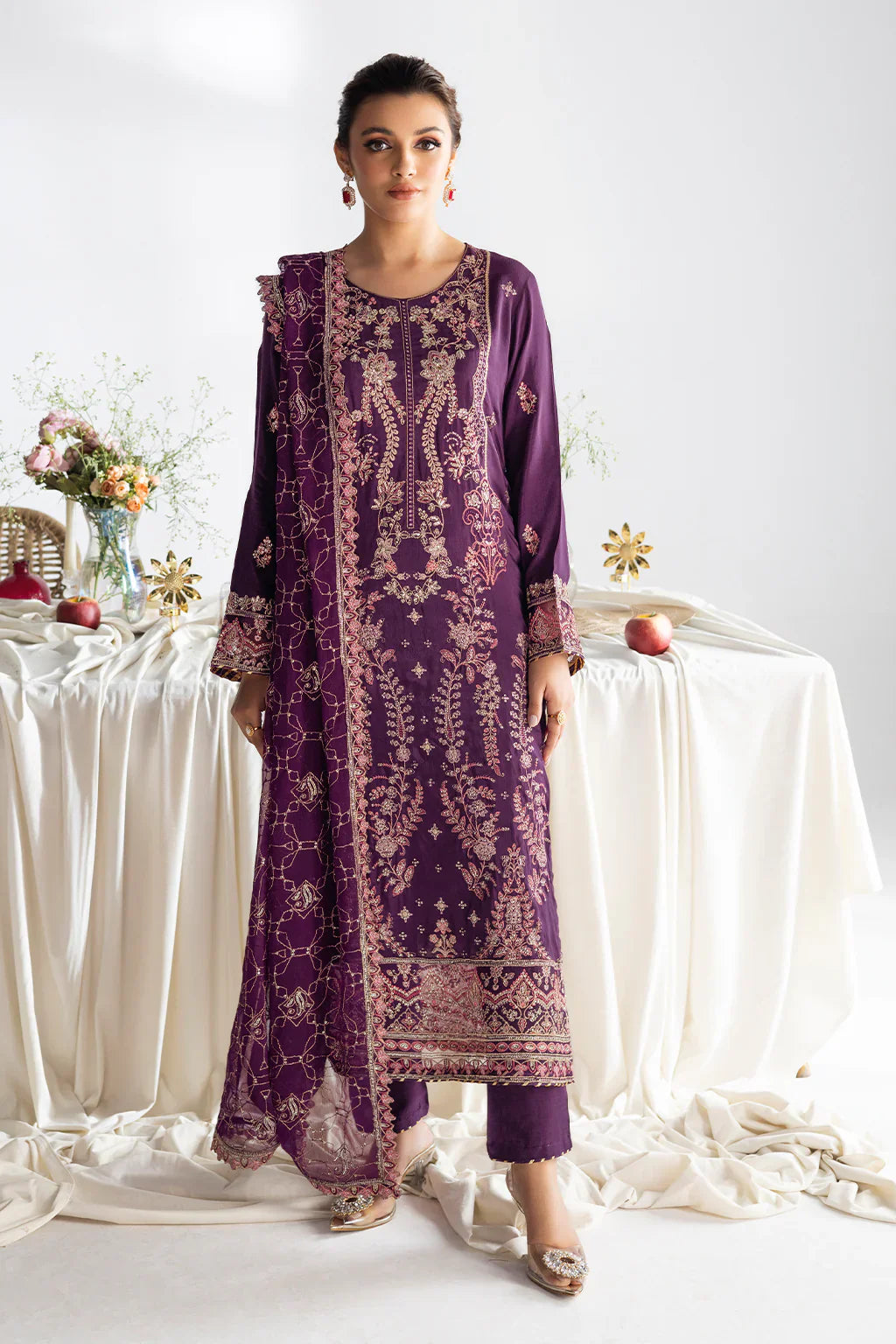 RAMSHA | Aangan Luxury Rawsilk Vol 01. | AA-108