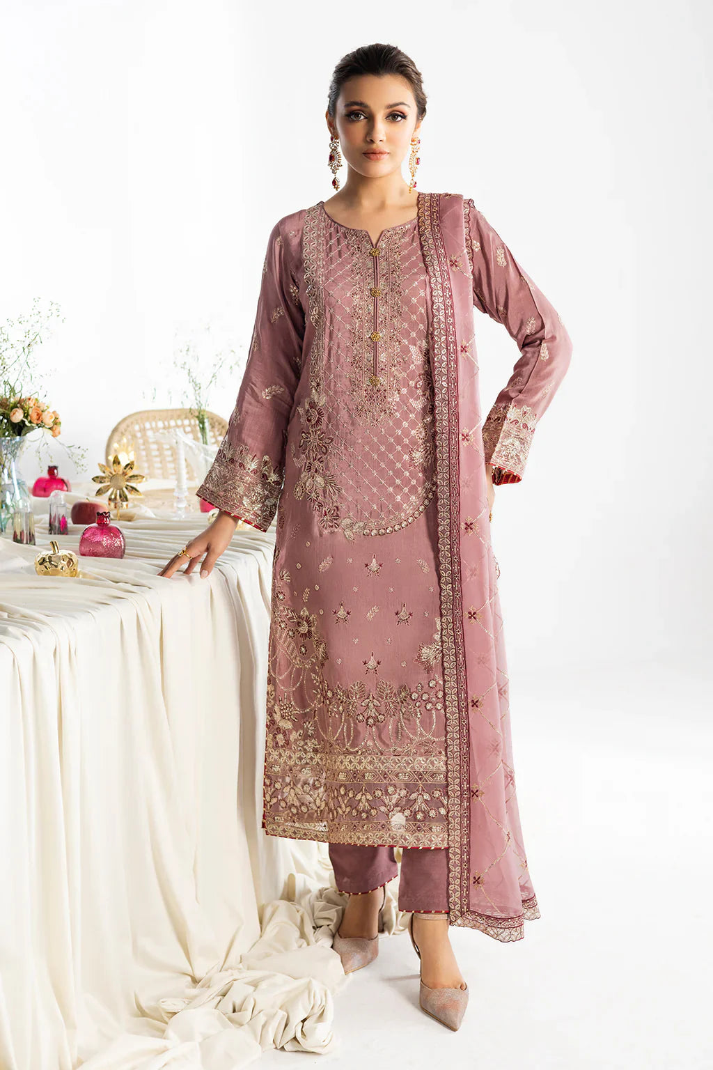 RAMSHA | Aangan Luxury Rawsilk Vol 01. | AA-104
