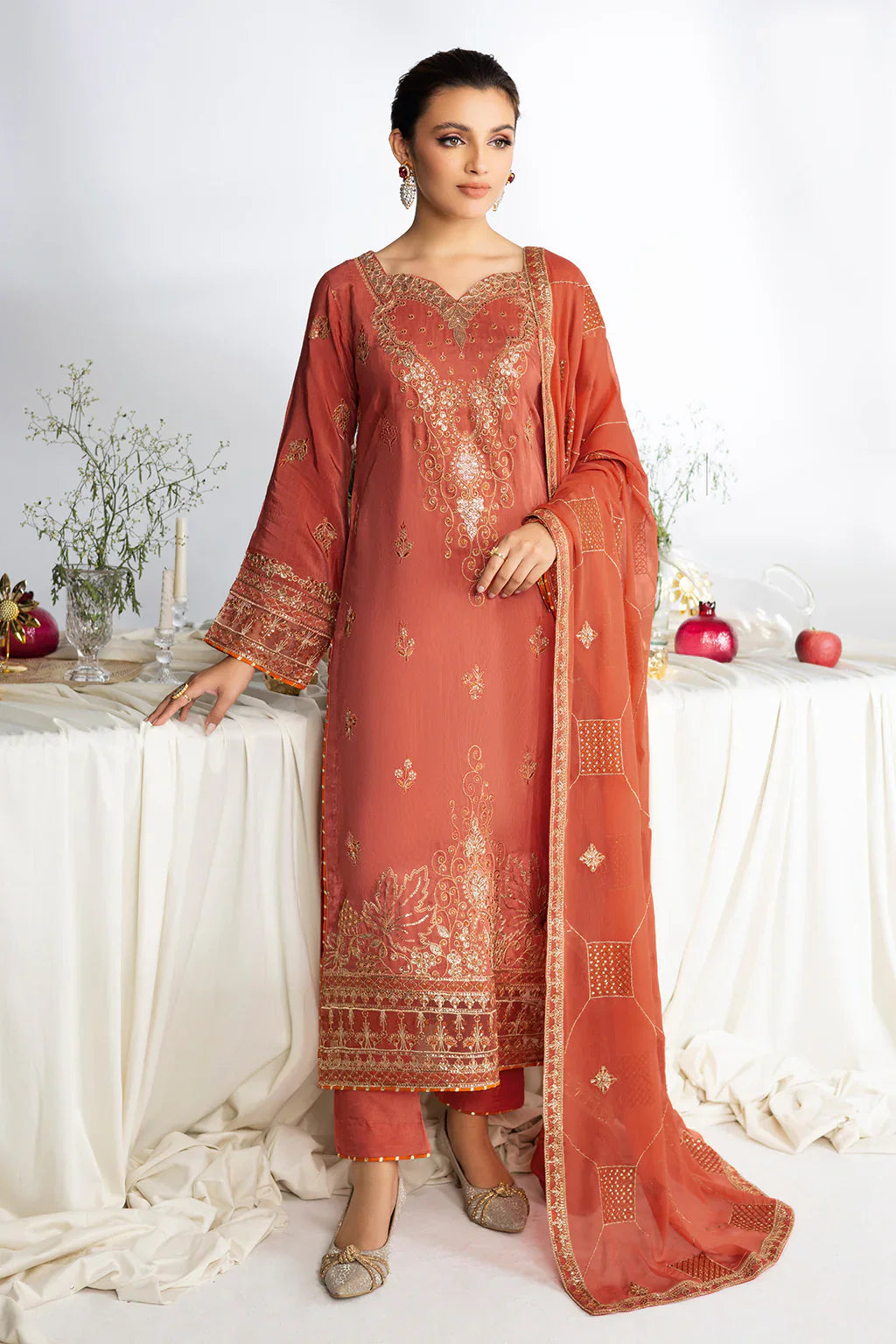 RAMSHA | Aangan Luxury Rawsilk Vol 01. | AA-106