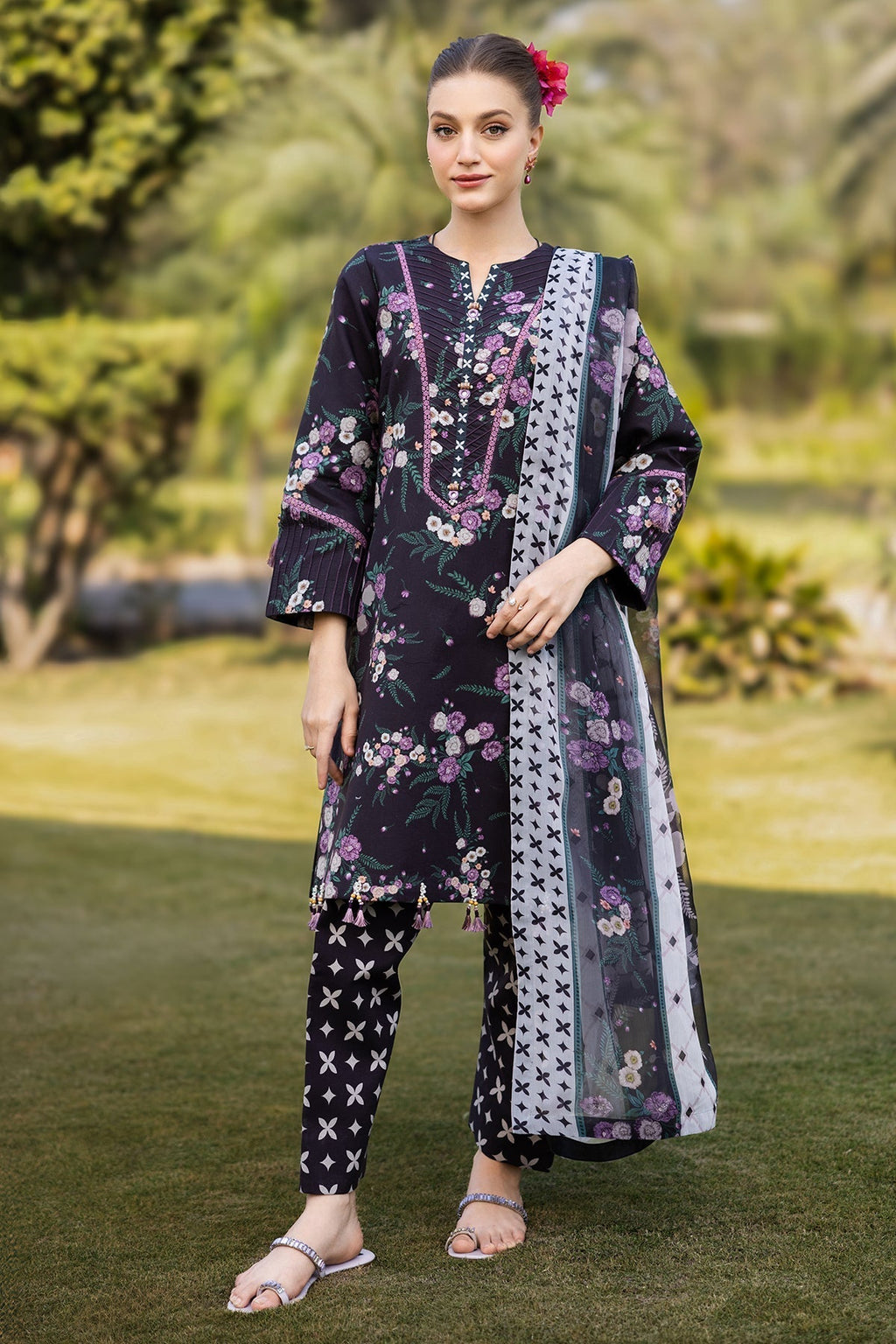 Alizeh | Sheen Lawn Prints 25 | AF-PL-6039-Tod