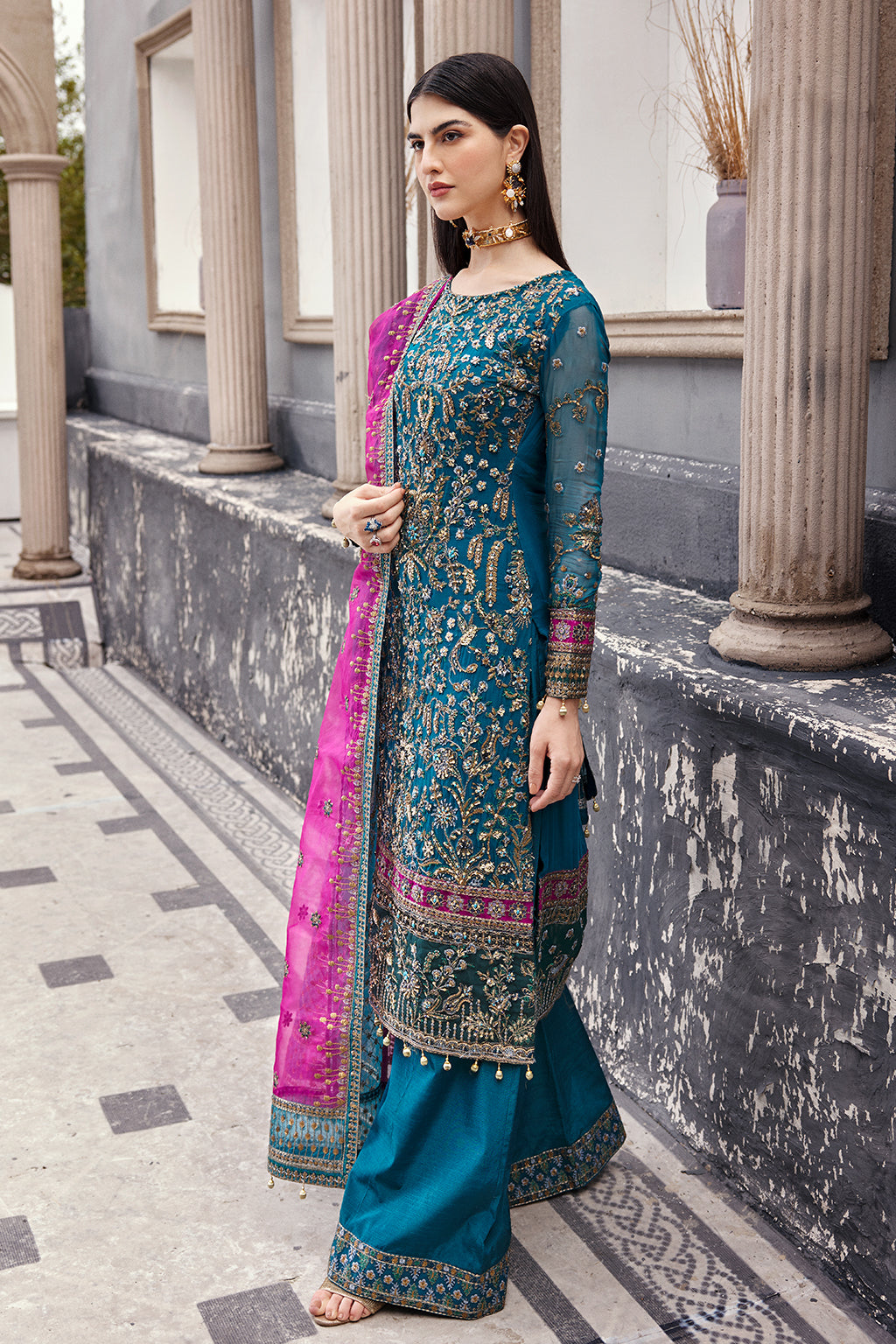 Emaan Adeel | Nawabzadi Wedding Dresses | NW-05 - House Of Anaya