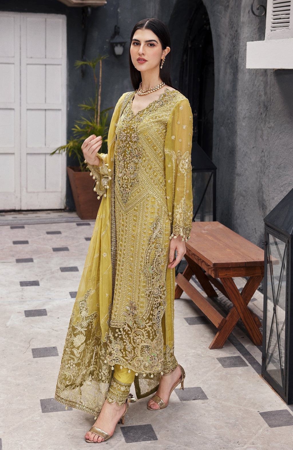 Emaan Adeel | Nawabzadi Wedding Dresses | AROOHI - House Of Anaya