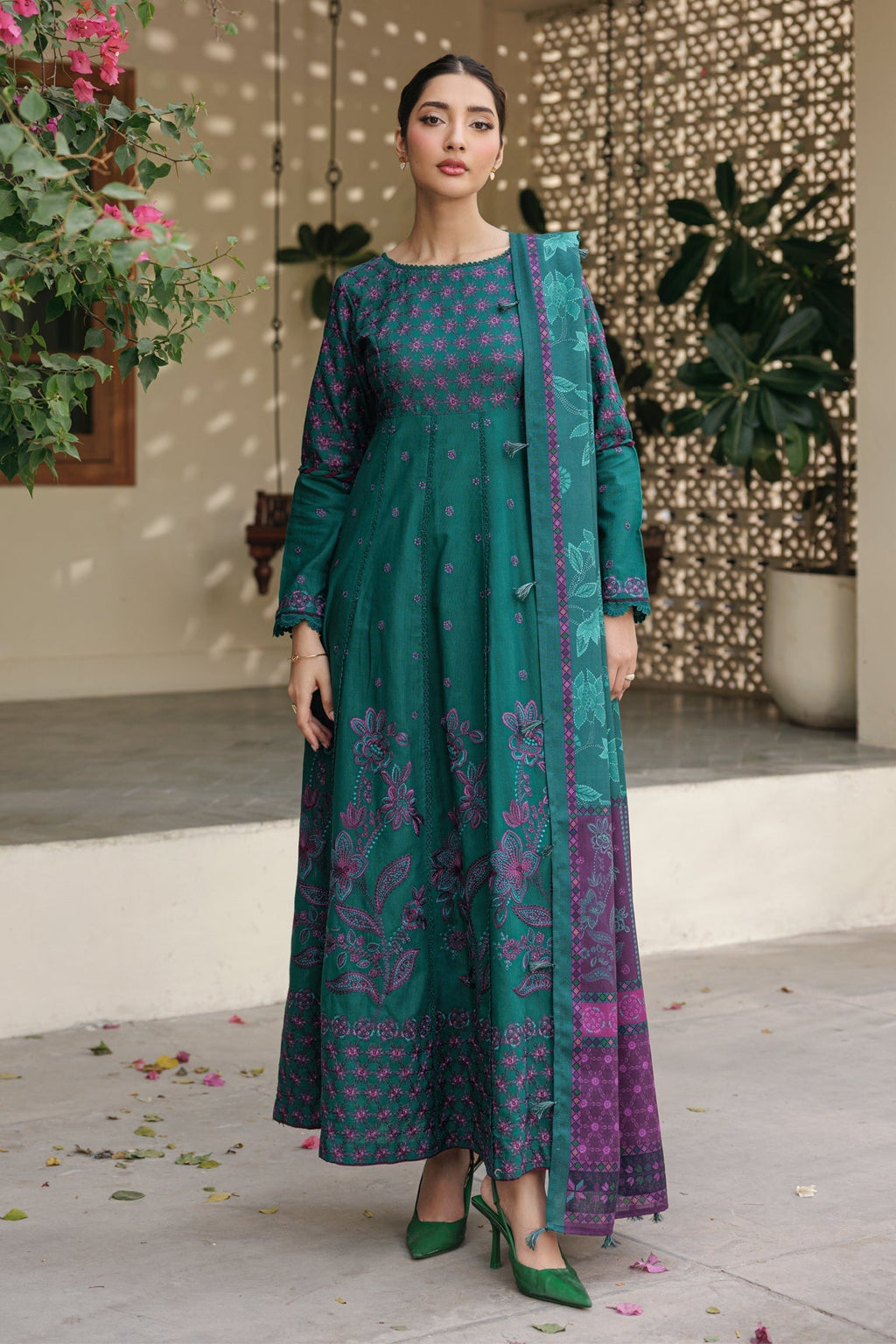 Xenia Formals | Winter Slub 25 | DILNAZA