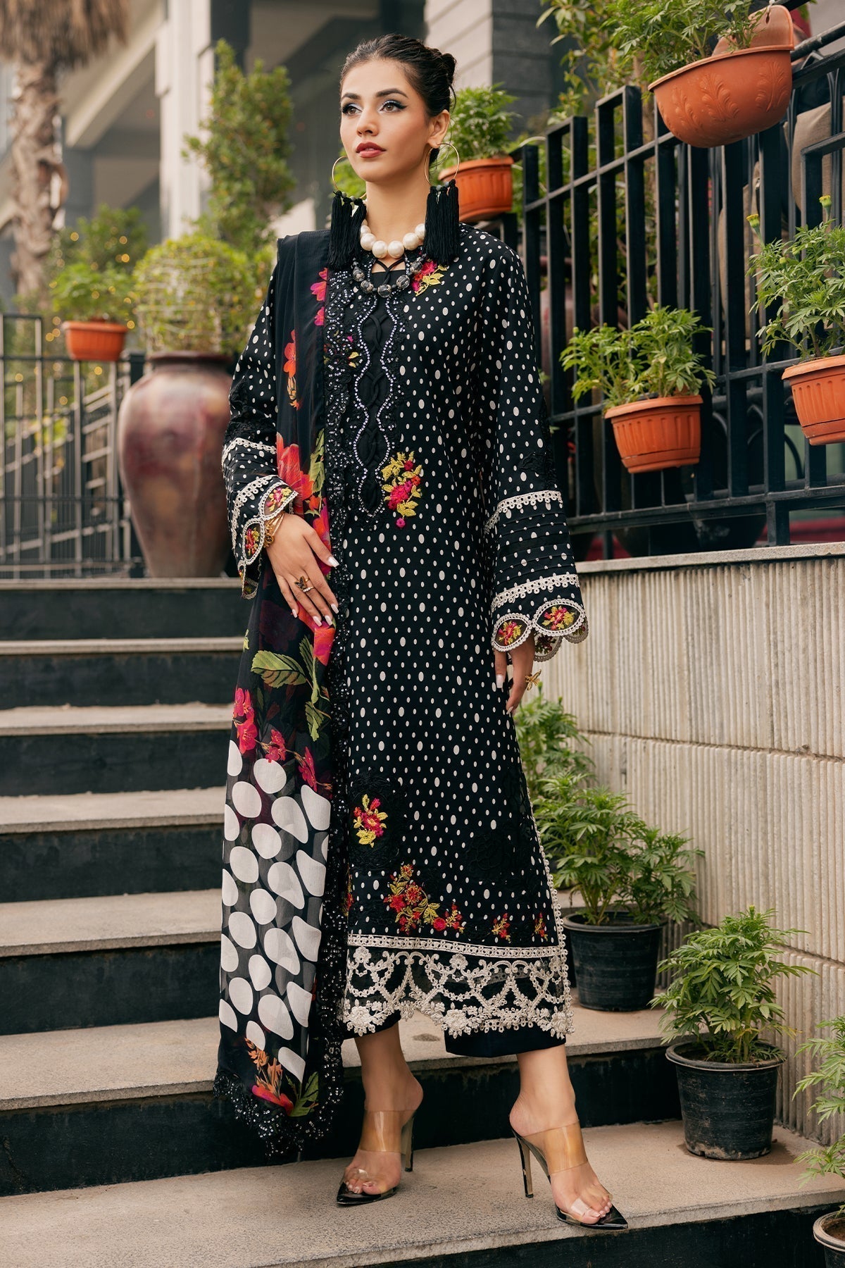 Charizma | Swiss Miss Voil Collection | CSM5-01 - House of Zarish