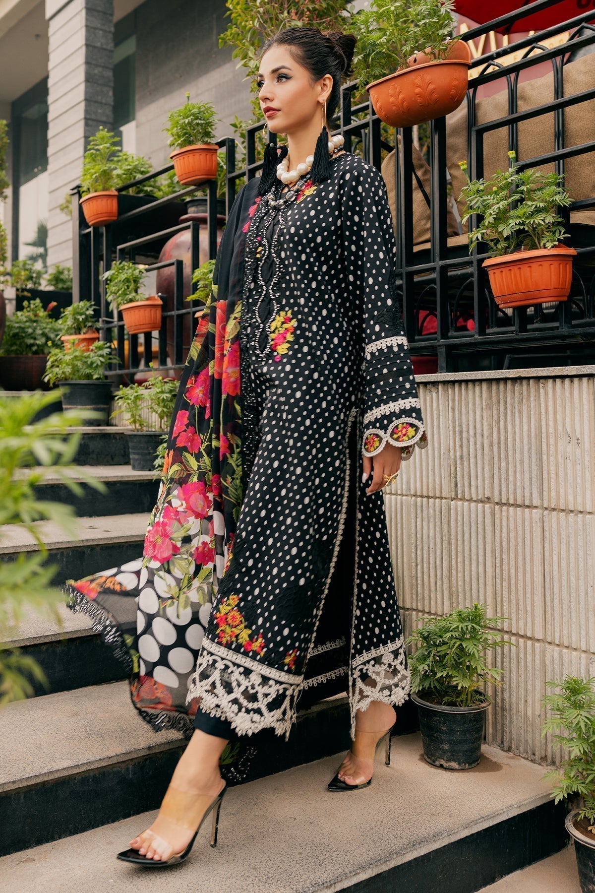 Charizma | Swiss Miss Voil Collection | CSM5-01 - House of Zarish
