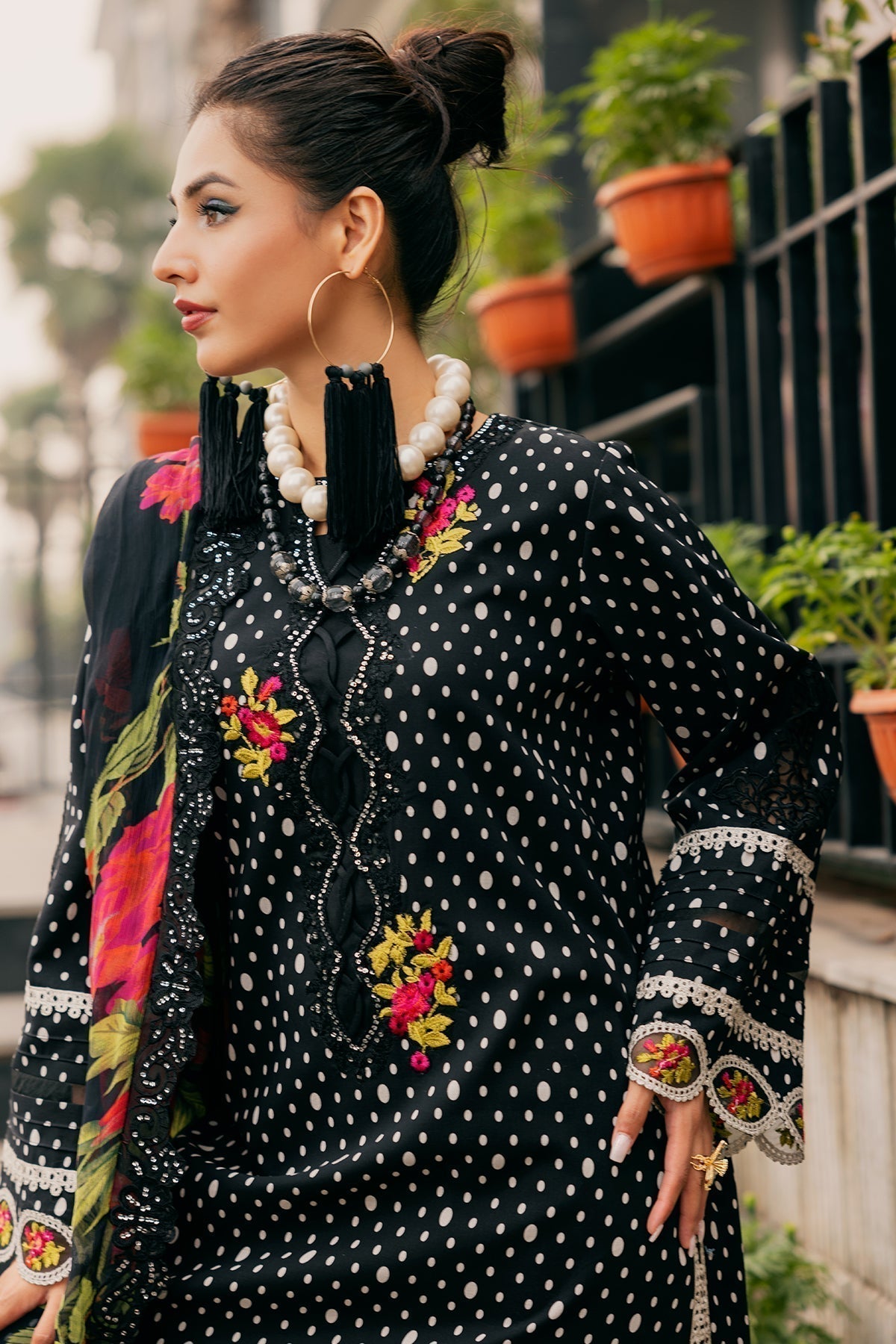 Charizma | Swiss Miss Voil Collection | CSM5-01 - House of Zarish