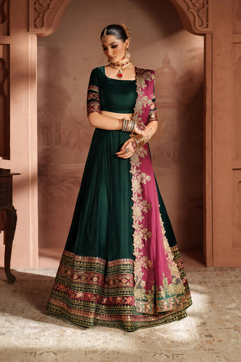 IZNIK | Raagni Velvet Formals | IV-65 Embroidered Velvet
