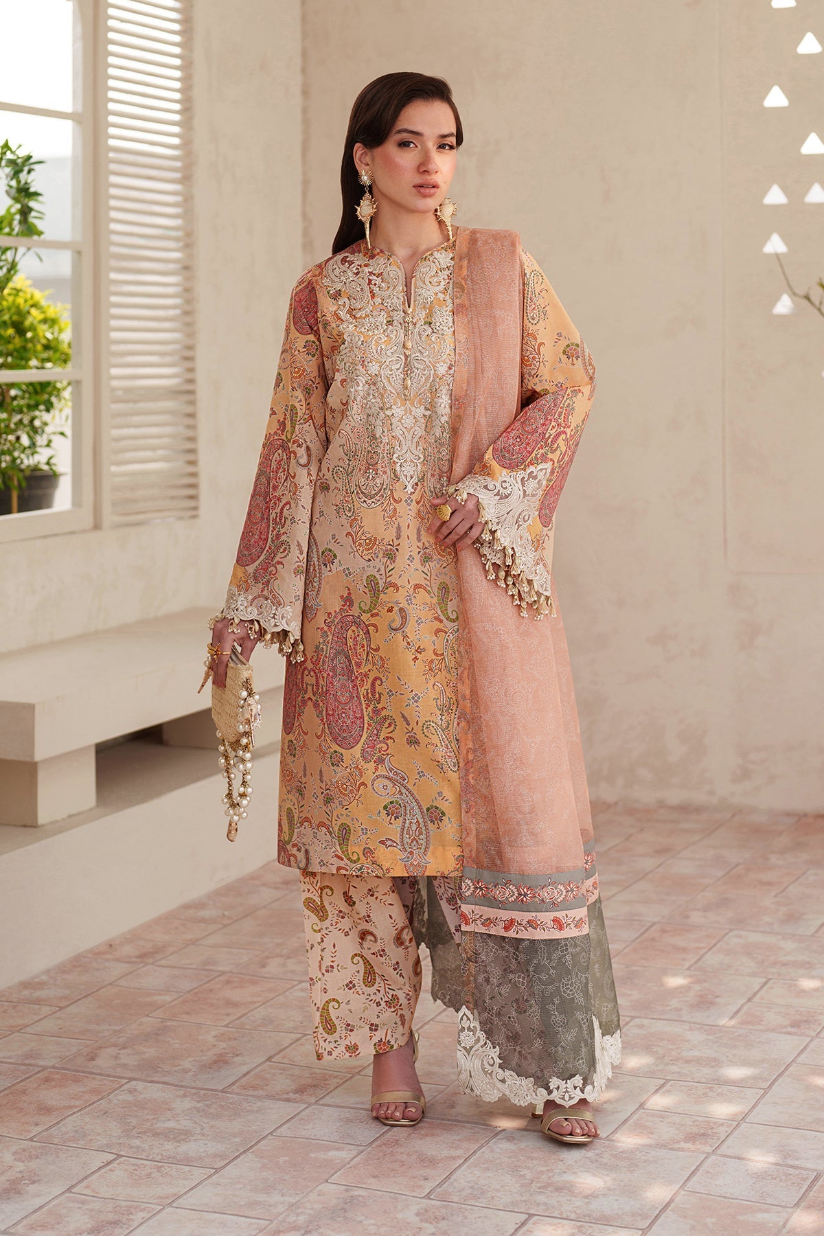Baroque | Embroidered Lawn | SF-4403
