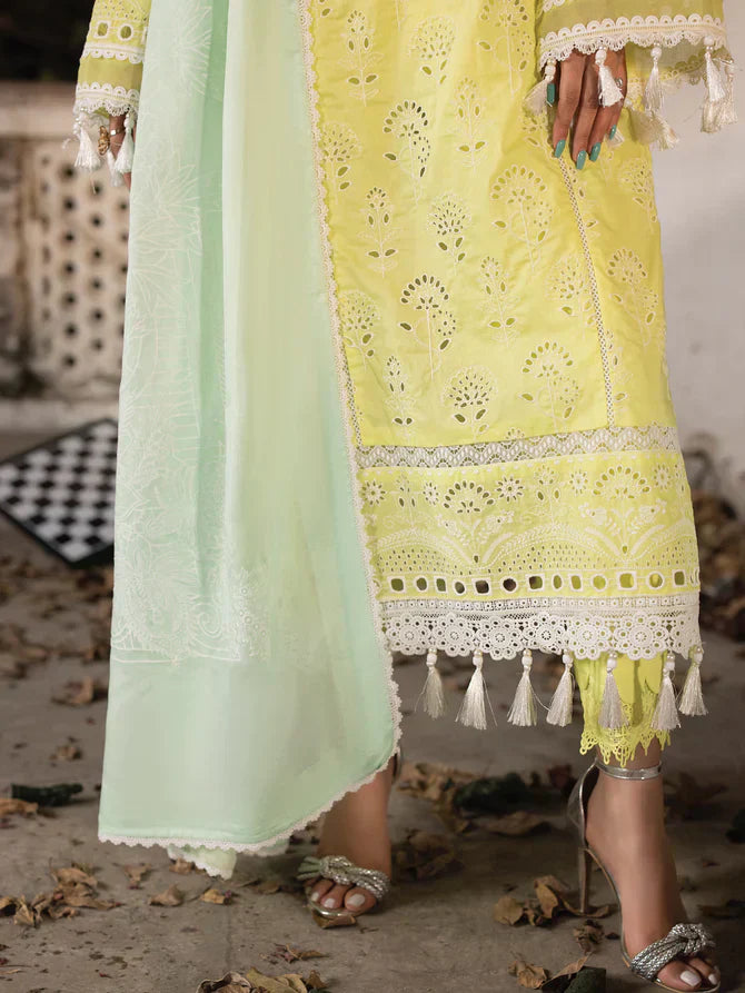 Faiza Faisal | Maya Luxury Lawn | Derya - House Of Anaya