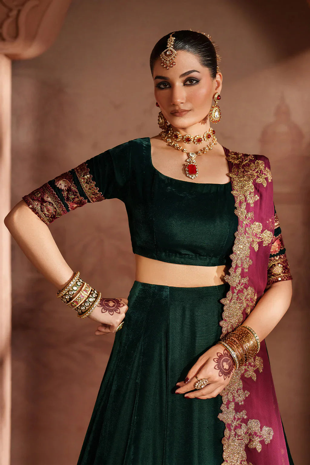 IZNIK | Raagni Velvet Formals | IV-65 Embroidered Velvet