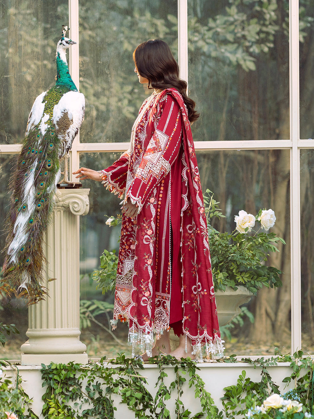 Bin Ilyas | Freesia Embroidered Lawn 25 | 103 - A
