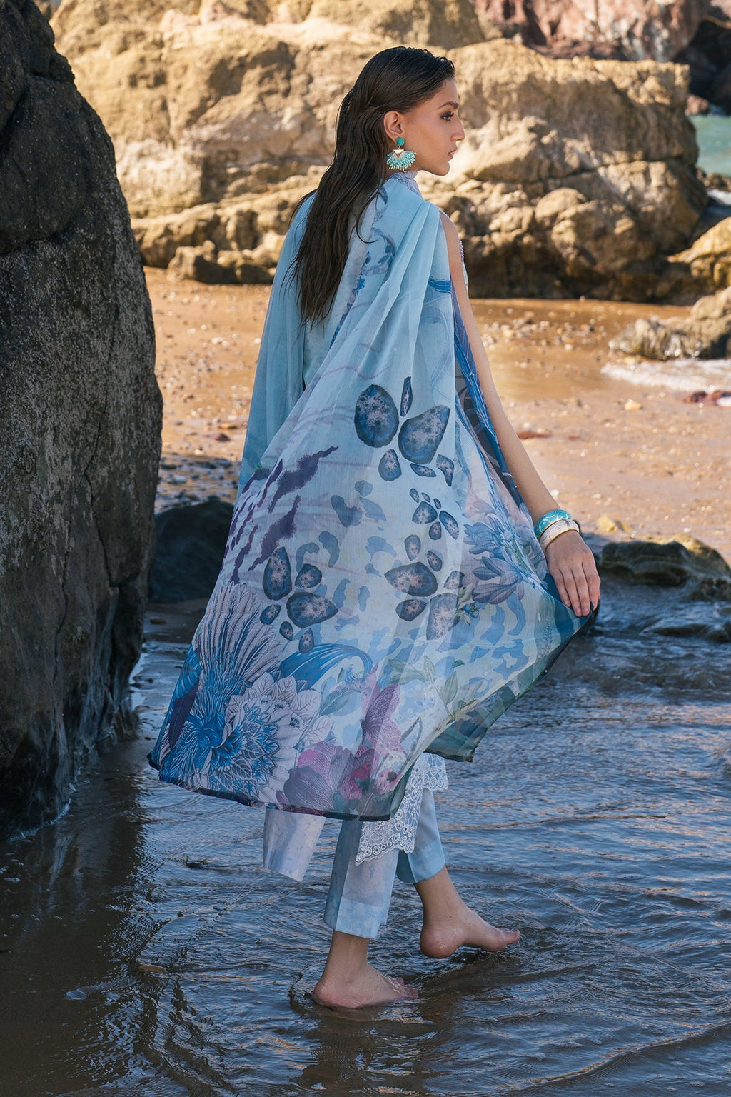 Baroque | Embroidered Lawn | SF-4109