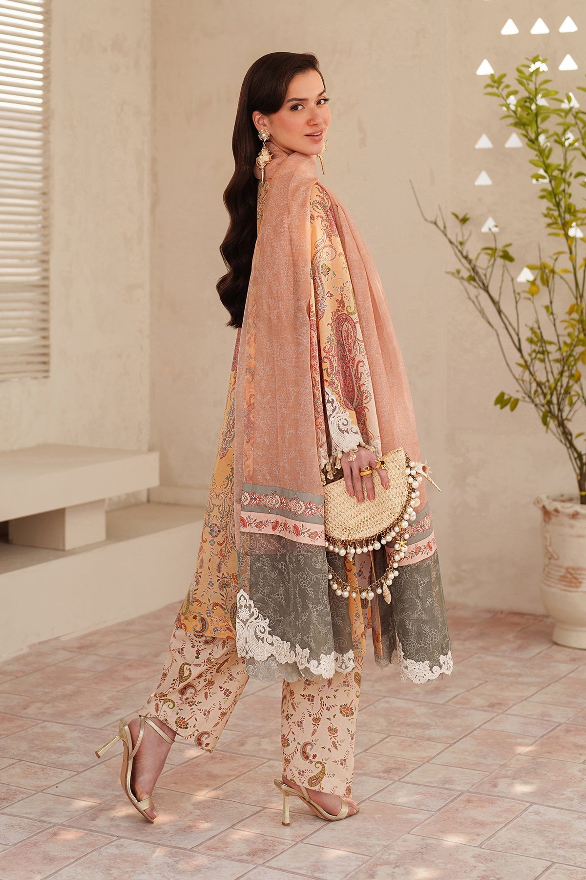 Baroque | Embroidered Lawn | SF-4403