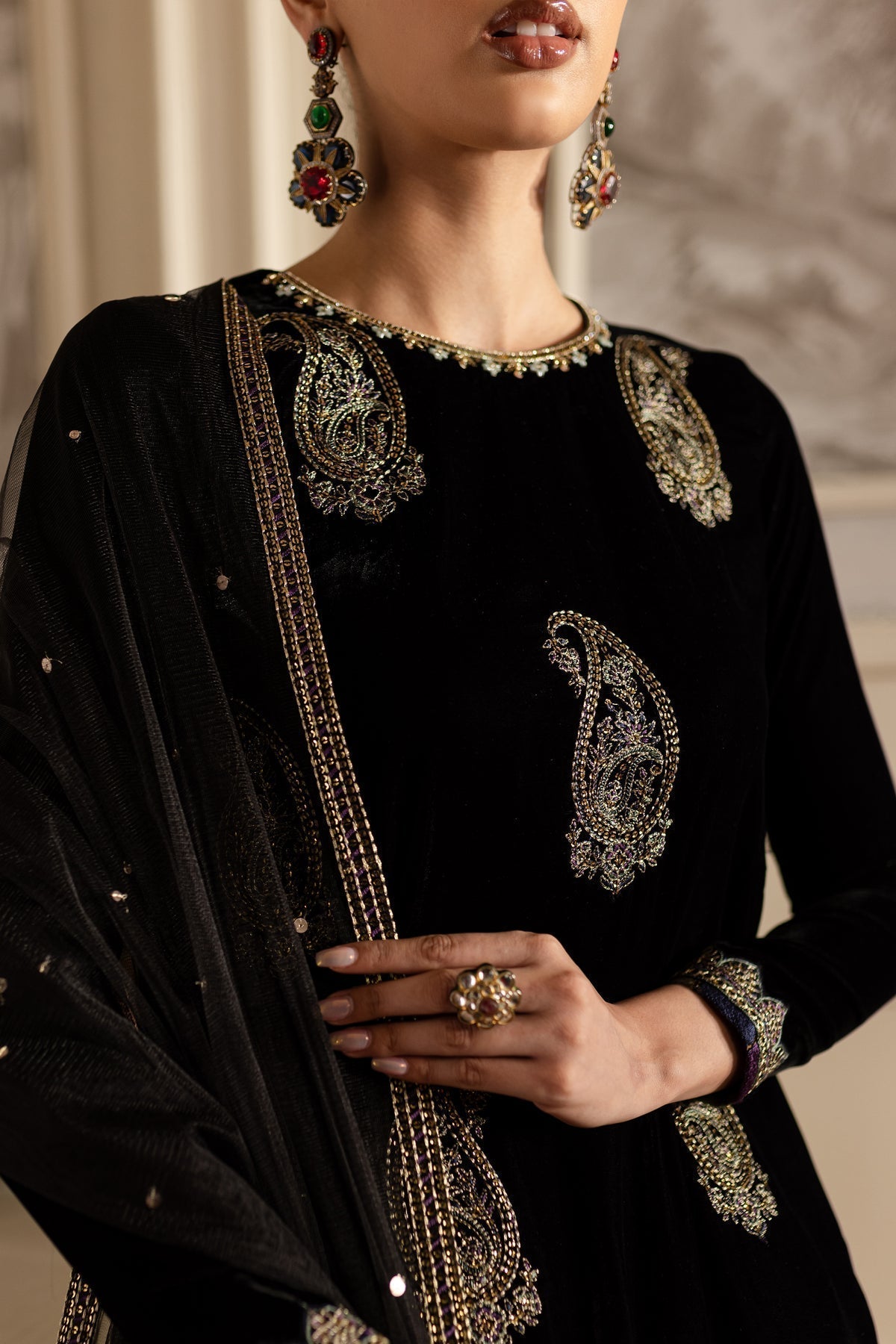 Batik | Roselle Wedding Formals | Black Hannah