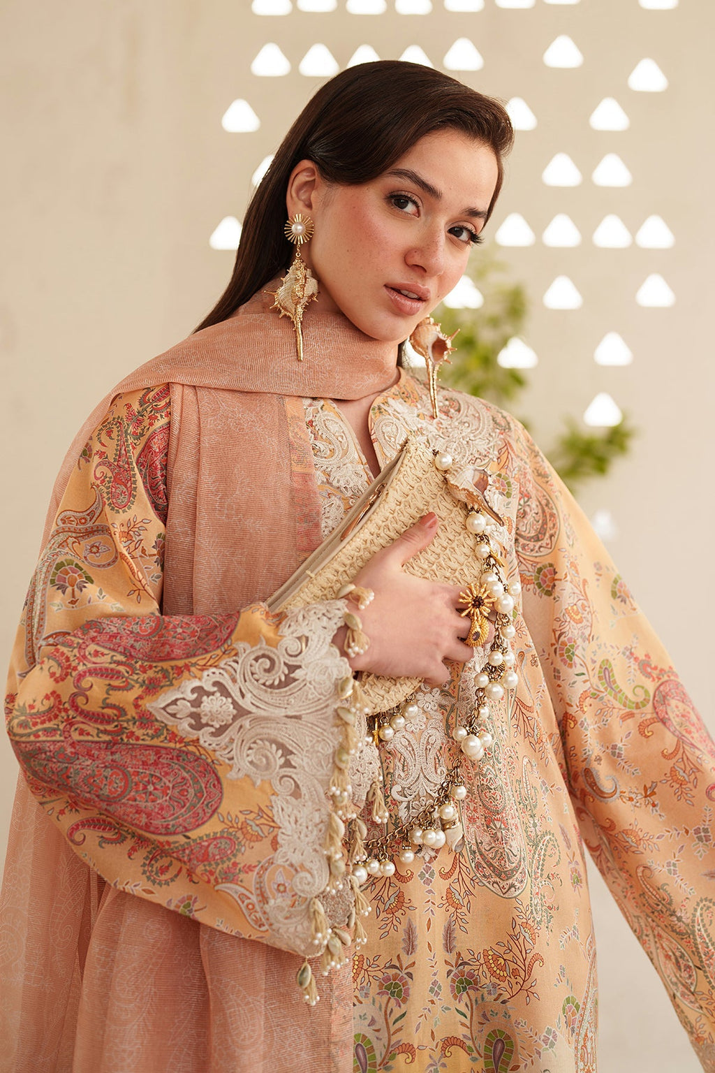 Baroque | Embroidered Lawn | SF-4403