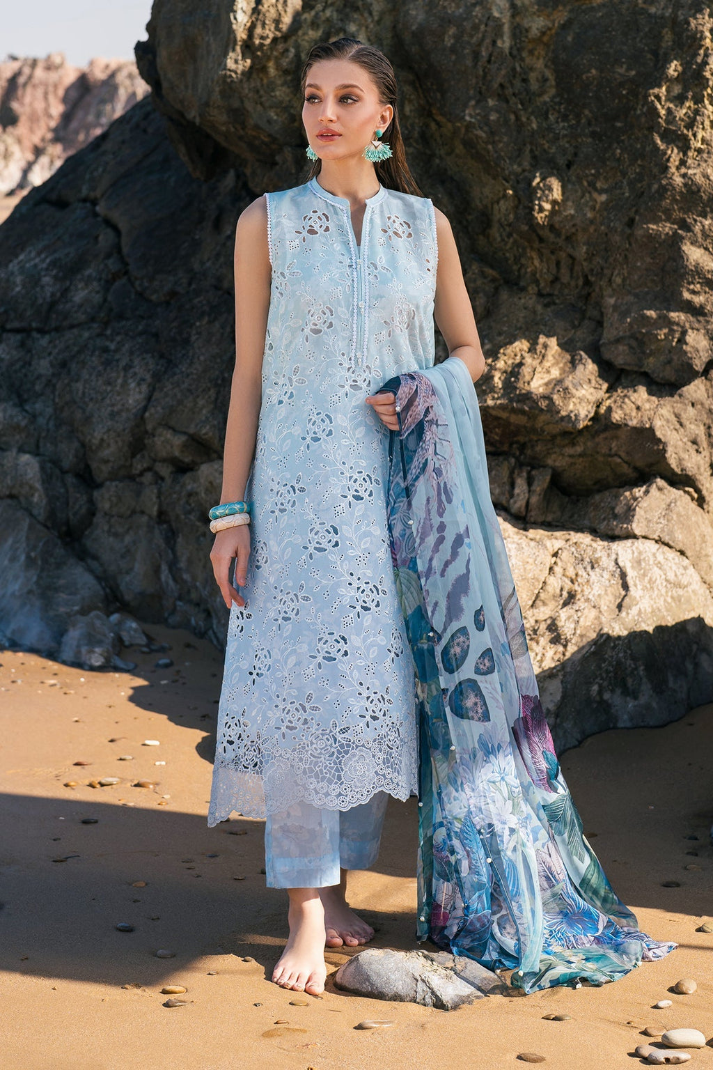 Baroque | Embroidered Lawn | SF-4109